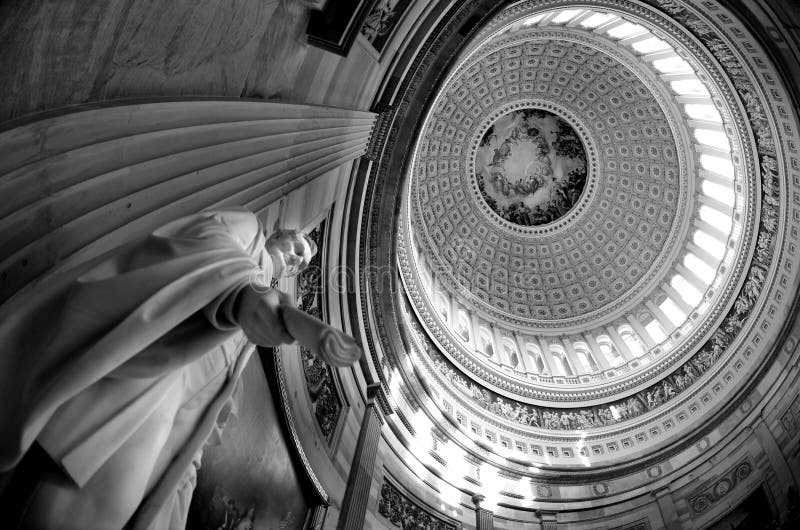 Inside US Capitol Dome