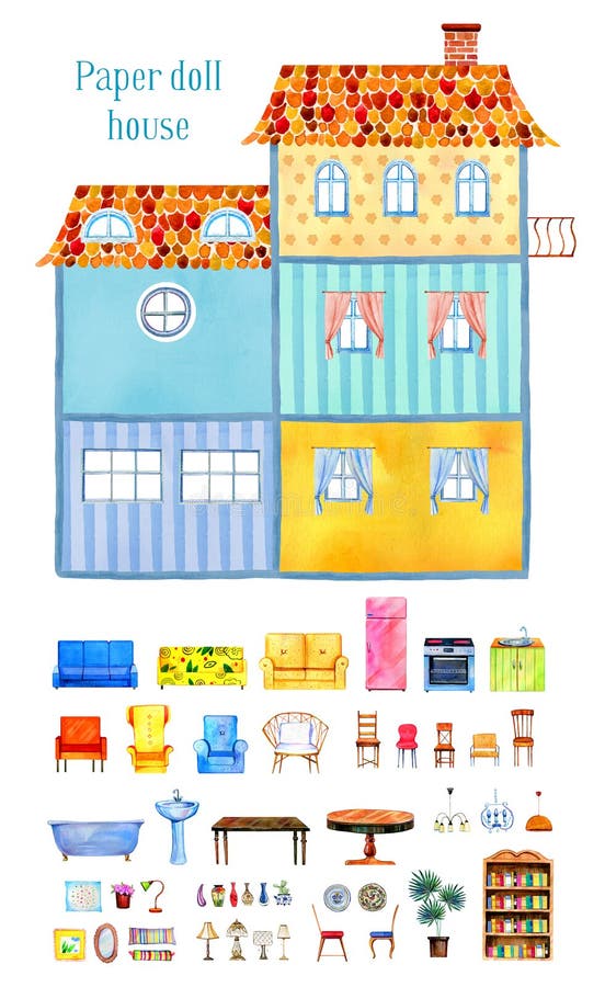 1+ Hundred Cut Out Paper Doll House Royalty-Free Images, Stock Photos &  Pictures