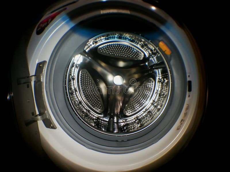 Inside View Washing Machine Drum Stock Photo Image of object