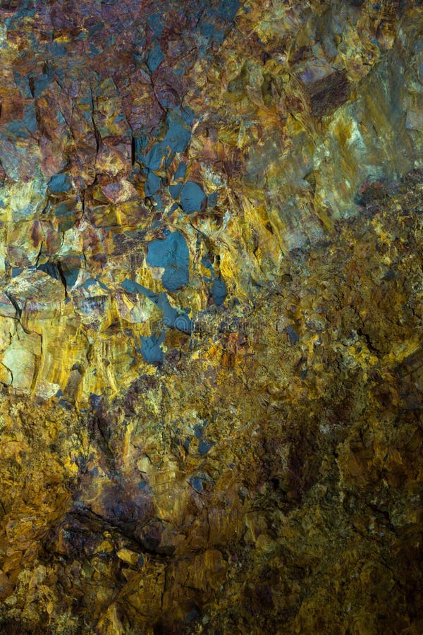 Inside the Volcano royalty free stock photo