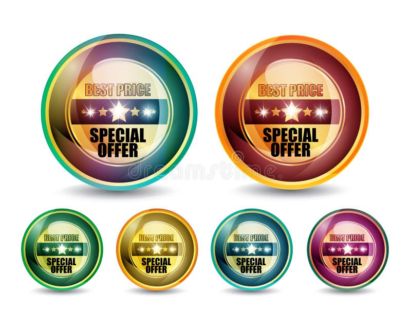 ?Insieme del tasto di migliori prezzi? di offerta speciale royalty illustrazione gratis ?Insieme del tasto di migliori prezzi? di offerta speciale royalty illustrazione gratis