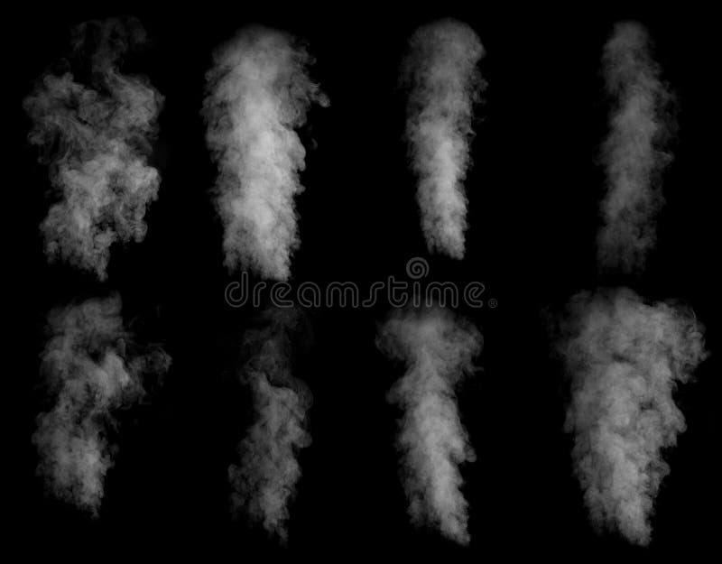 Insieme di fumo differente immagine stock Insieme di fumo differente immagine stock
