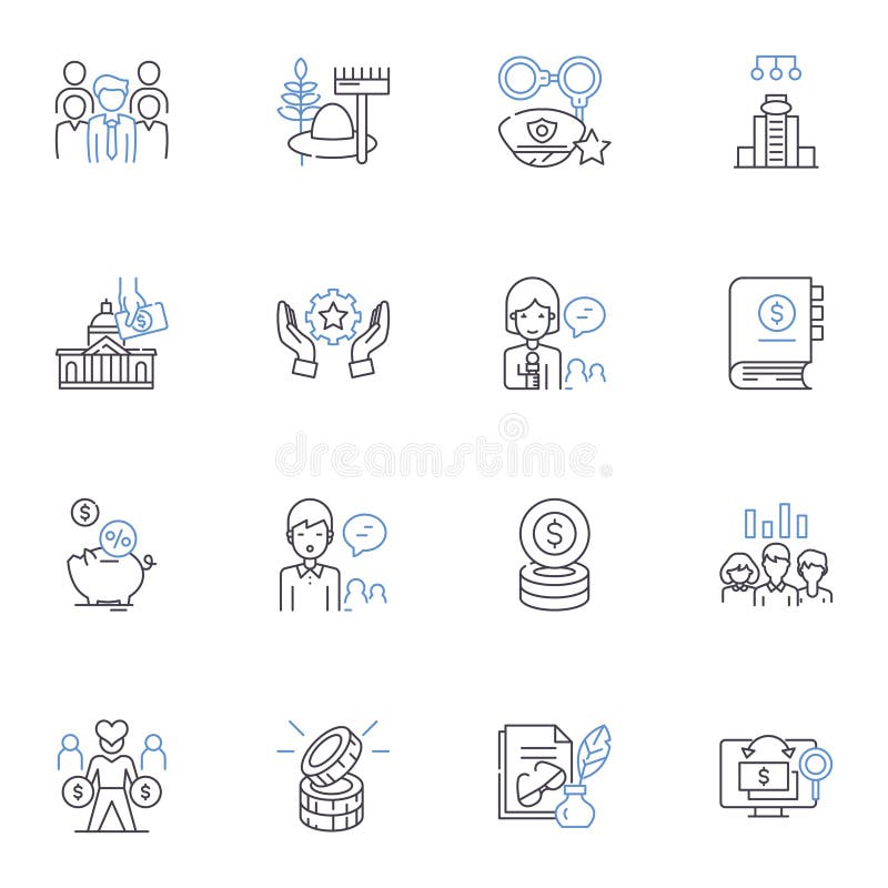 Angel investors outline icons collection. Financing, Investment, Fundraising, Capital, Nerking, Startups, Equity vector. Angel investors outline icons collection. Financing, Investment, Fundraising, Capital, Nerking, Startups, Equity vector