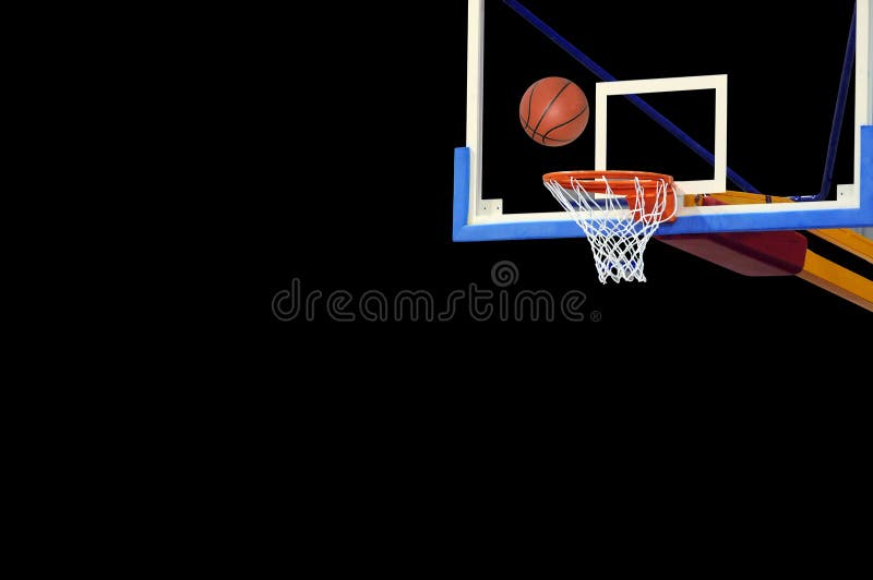 Insieme di pallacanestro fotografia stock libera da diritti Insieme di pallacanestro fotografia stock libera da diritti