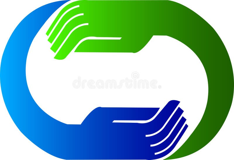 Insignia de la mano libre illustration Insignia de la mano libre illustration
