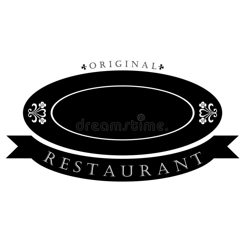 Insignia del restaurante libre illustration Insignia del restaurante libre illustration