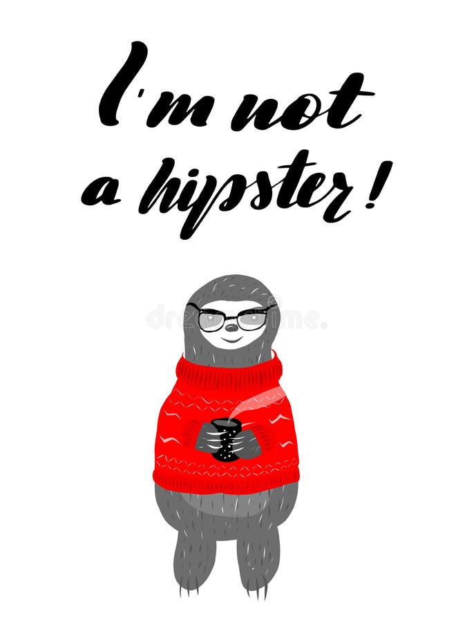 Inspiracyjna śmieszna literowanie inskrypcja jestem ilustracja wektor Inspiracyjna śmieszna literowanie inskrypcja jestem ilustracja wektor