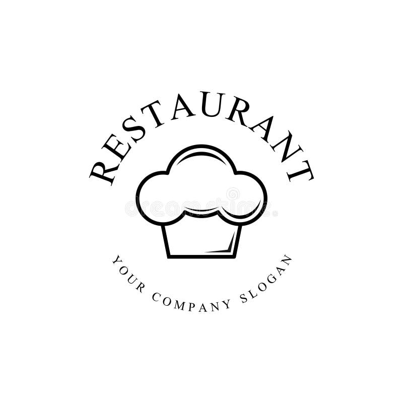Inspiration for a Classic Restaurant Logo Concept with a Flat Design ...