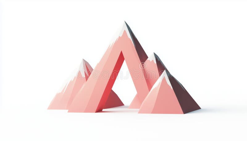 Inspiration For A Logo Featuring The Letter A In The Shape Of A Mountain. Find Creative Ideas For Your Design Project. Alphabet project stock images, royalty-free photos and pictures