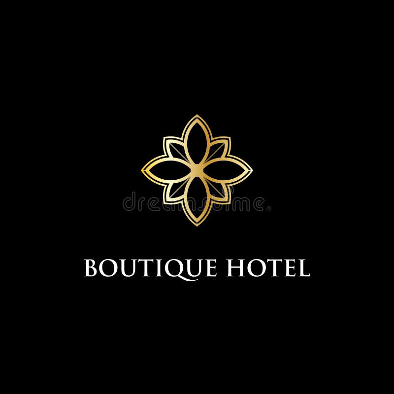 Inspiration moderne de conception de logo d'hôtel de boutique, luxe et illustration intelligente de vecteur illustration stock Inspiration moderne de conception de logo d'hôtel de boutique, luxe et illustration intelligente de vecteur illustration stock