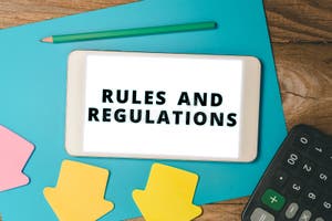 Inspiration Showing Sign Rules And Regulations Concept Meaning 