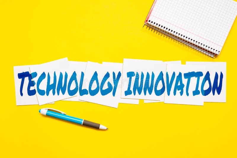 Inspiration Showing Sign Technology Innovation. Conceptual Photo