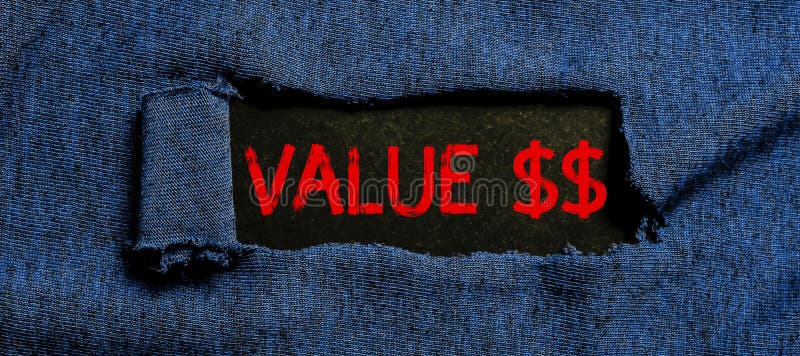 Hand Writing Sign Value . Business Idea the Worth of the Process Id of the Currently Running