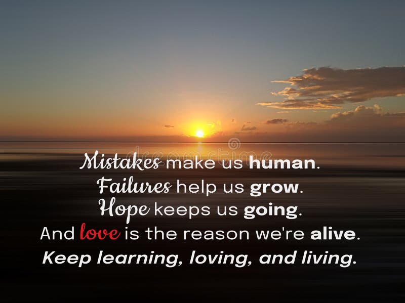 We All Make Mistakes - Love Quotes