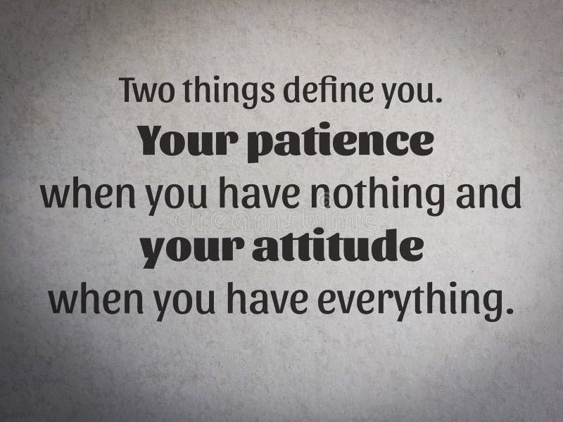 Inspirational Quote on Old Concrete Floor Texture. Stock Illustration