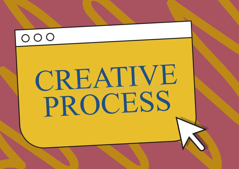 Inspirație afișarea unui proces creativ pentru semne. un concept de afaceri care să facă noi conexiuni între idei vechi unice royalty free illustration