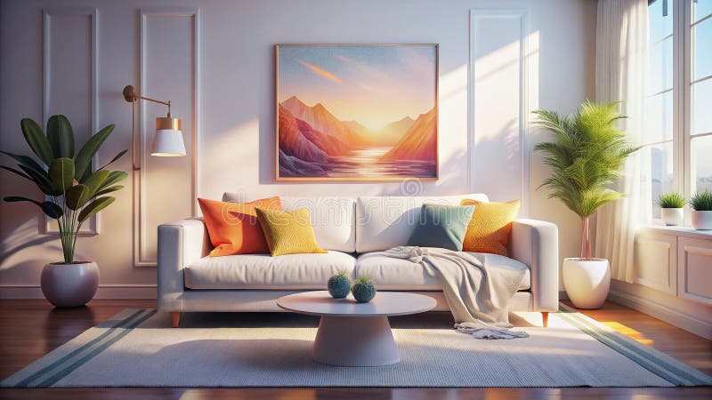 10-Inch Square European Nordic Modern Stylish Decorative Wall Clock ... - Understated Living Room Design