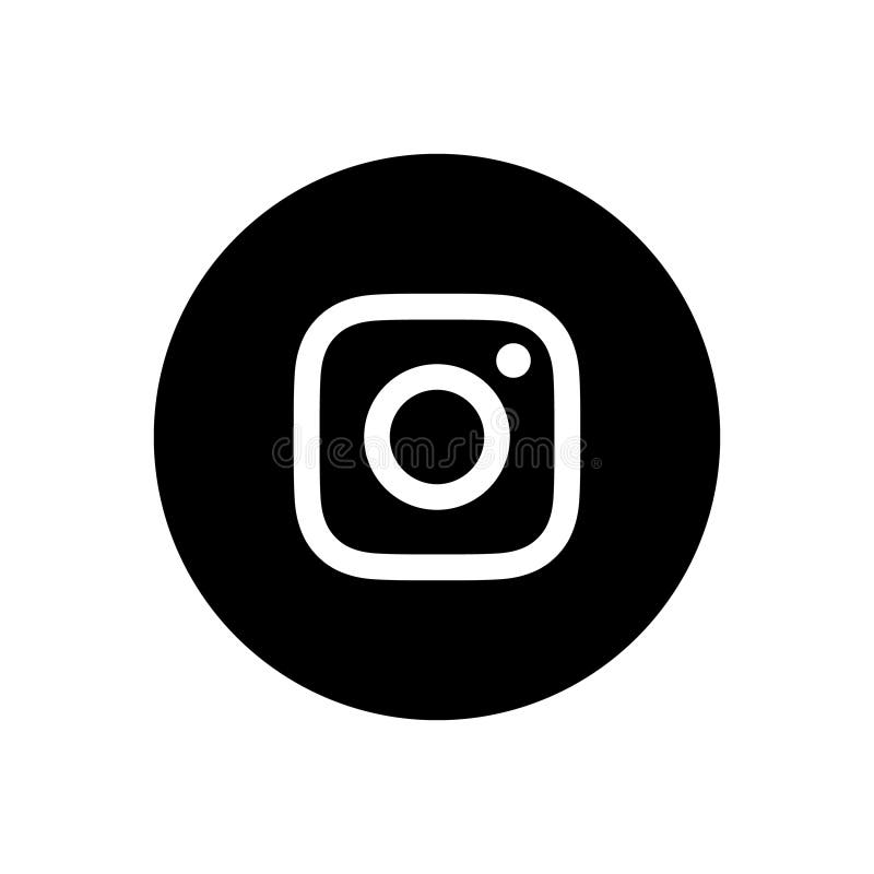 Instagram Black Vector Icon Design For Website And Mobile Stock Vector Illustration Of Isolated Work Instagram Black Vector Icon Design For Website And Mobile Stock Vector Illustration Of Isolated Work