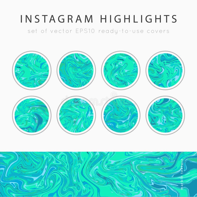 Page 7 - Free custom Instagram Story Highlight cover templates