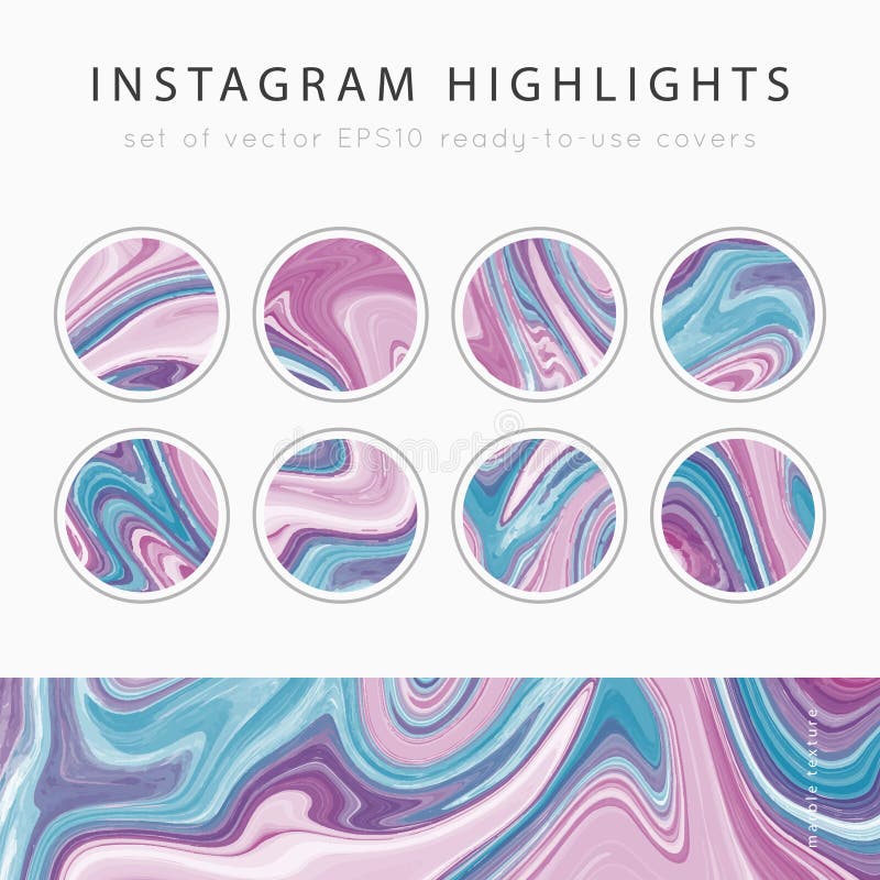 Highlight Vector Illustration Icons Set Social Media Collection Of Pink  Flat Line Covers For Female Account Blogger Stories Lifestyle Fashion  Elements Food And Travel Stock Illustration - Download Image Now - iStock