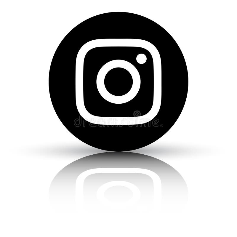 Instagram Black Icon Stock Illustrations 1 471 Instagram Black