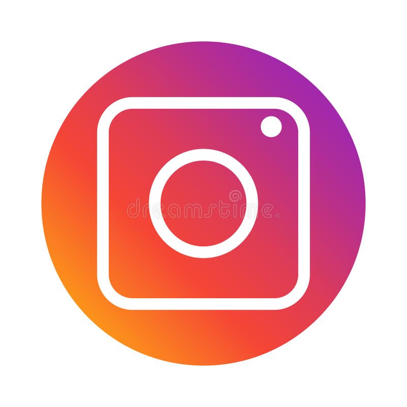 Instagram logo editorial stock image. Illustration of logo - 274019904