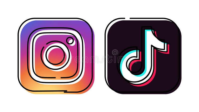 Hand Drawn Tiktok Stock Illustrations – 16 Hand Drawn Tiktok Stock ...