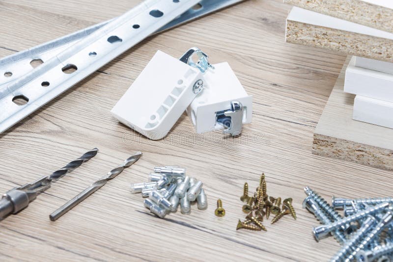 Installation of Chipboard Furniture in a Carpentry