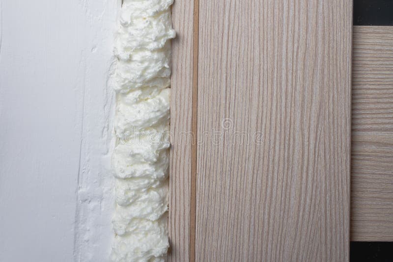 Installation of Interior Doors in the House, Fixing with Mounting Foam