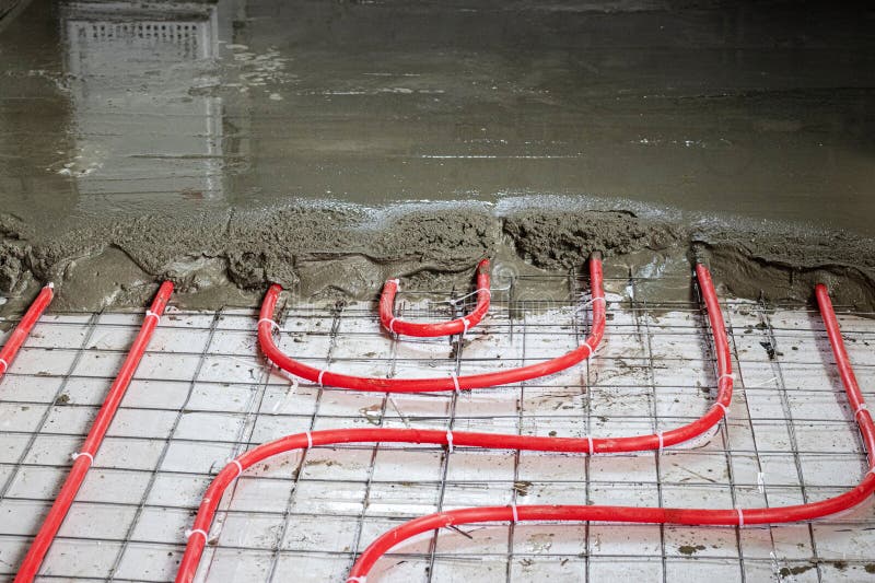 491 Concrete Floor Underfloor Heating Stock Photos Free & Royalty
