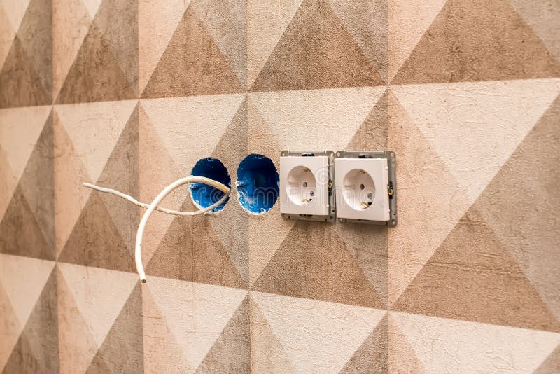 Installation of Sockets in the Wall, Repair of Electrical Sockets