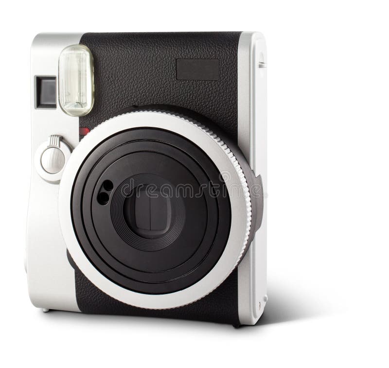 Instant film camera stock photo. Image of antique, negative 47349892