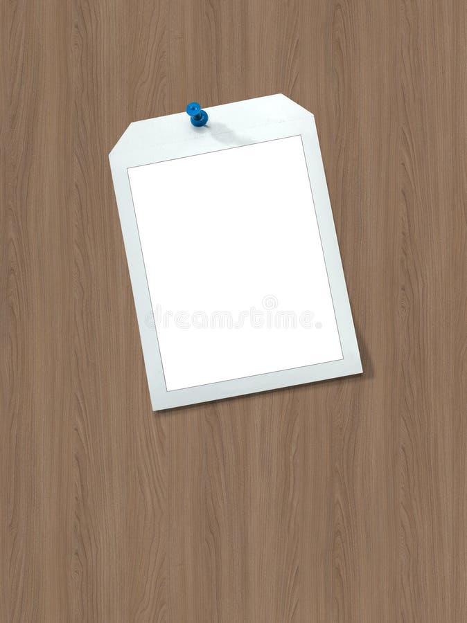 Instant Frames Hang on Wall with Colored Pins Stock Image Image of