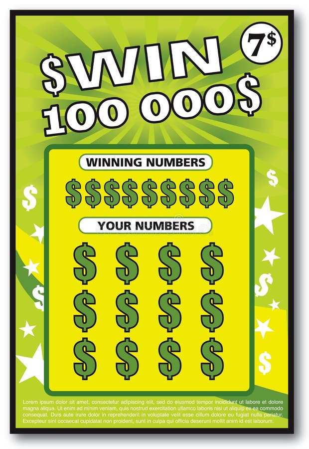 lottery ticket clip art