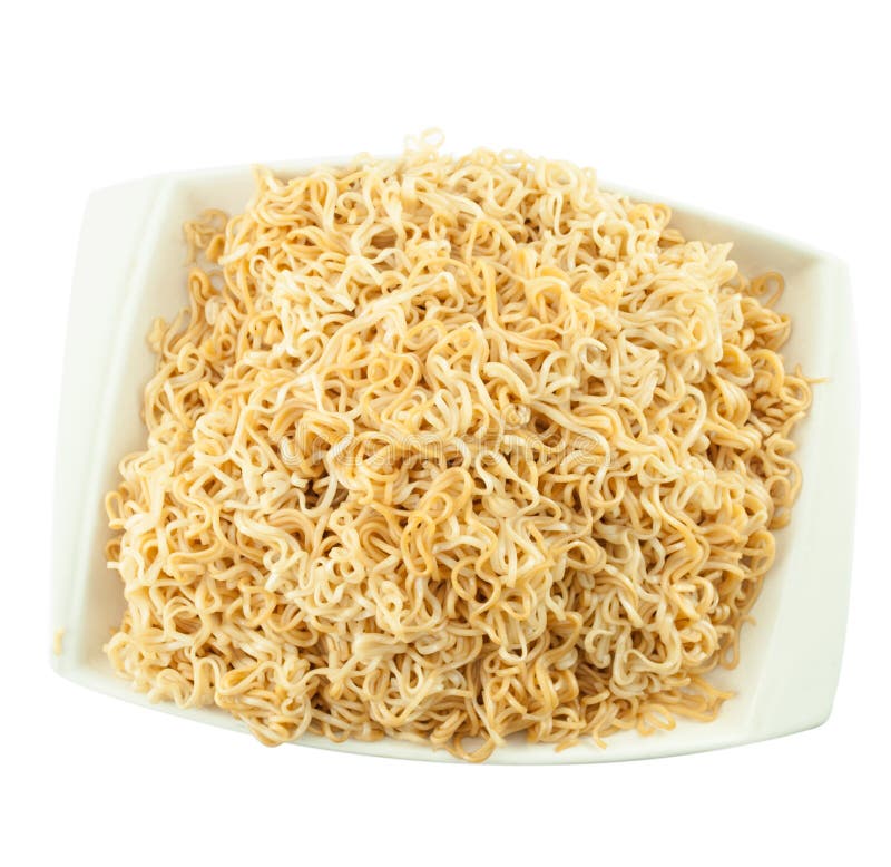 Instant noodles in bow stock image. Image of diet, food 32661161