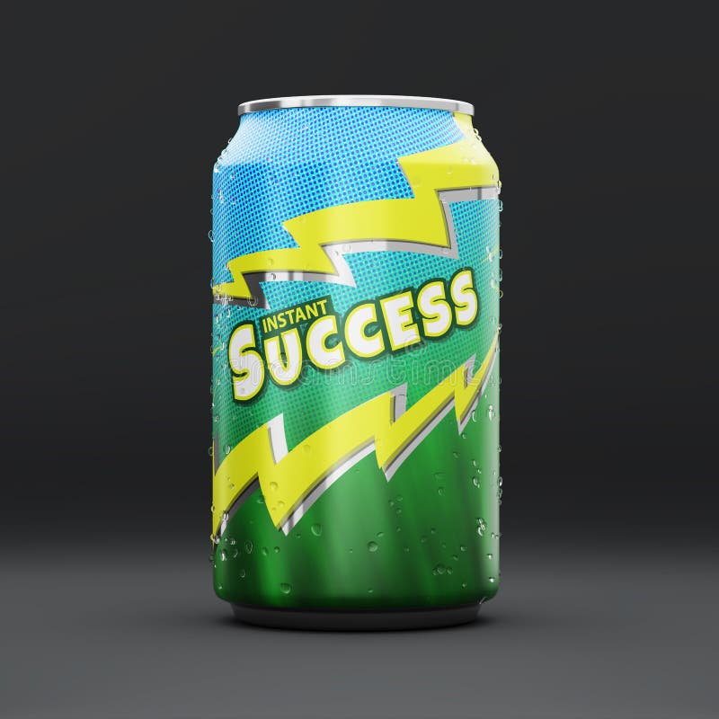 Instant Success energy drink can