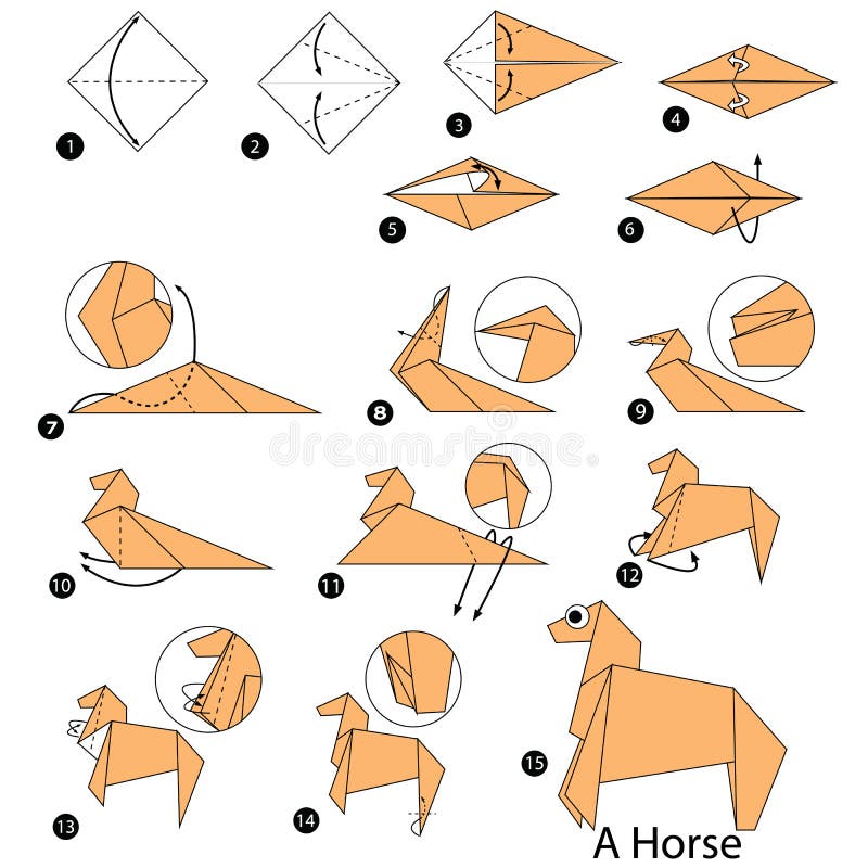 Como Desenhar Cavalos Instrução Passo a Passo Fácil