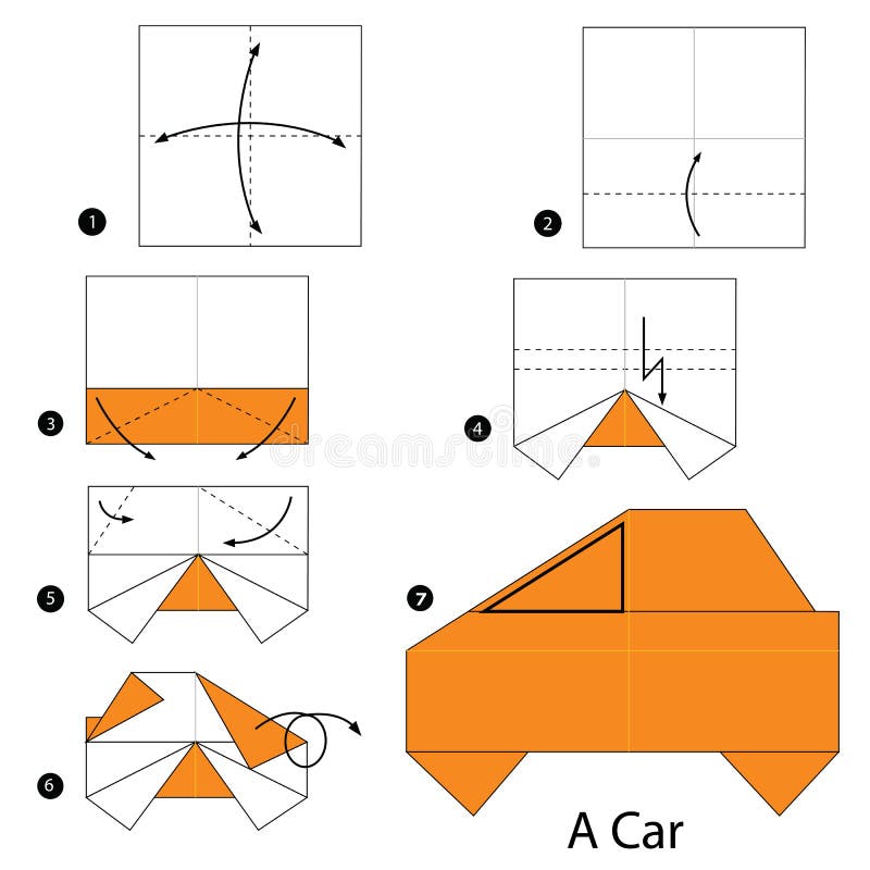 Como fazer um carrinho de papel 