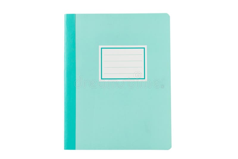 Instruisez l'old-fashioned de carnet d'isolement sur le fond blanc, label de blanc, l'espace de copie, vue supérieure image libre de droits Instruisez l'old-fashioned de carnet d'isolement sur le fond blanc, label de blanc, l'espace de copie, vue supérieure image libre de droits