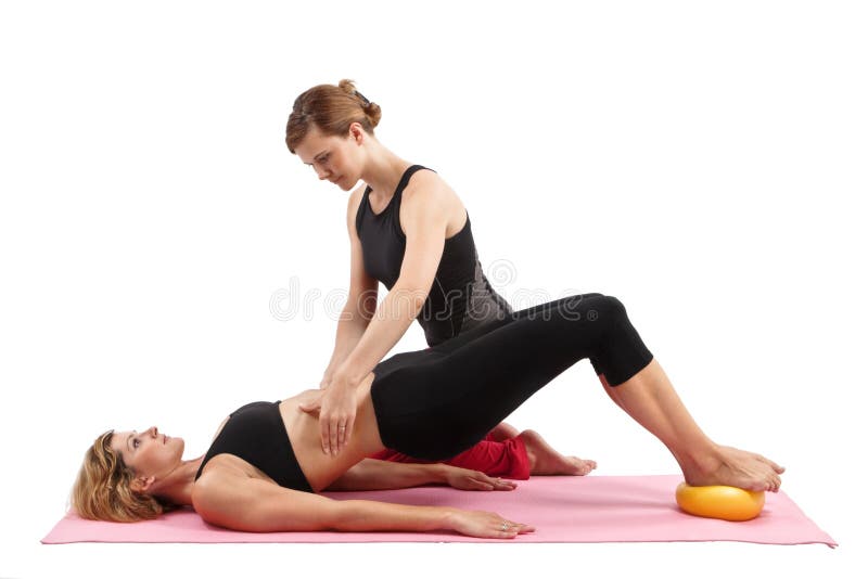 instruktorów pilates obraz stock instruktorów pilates obraz stock