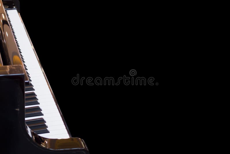 Instrumento musical do fundo do teclado de piano de cauda fotos de stock Instrumento musical do fundo do teclado de piano de cauda fotos de stock