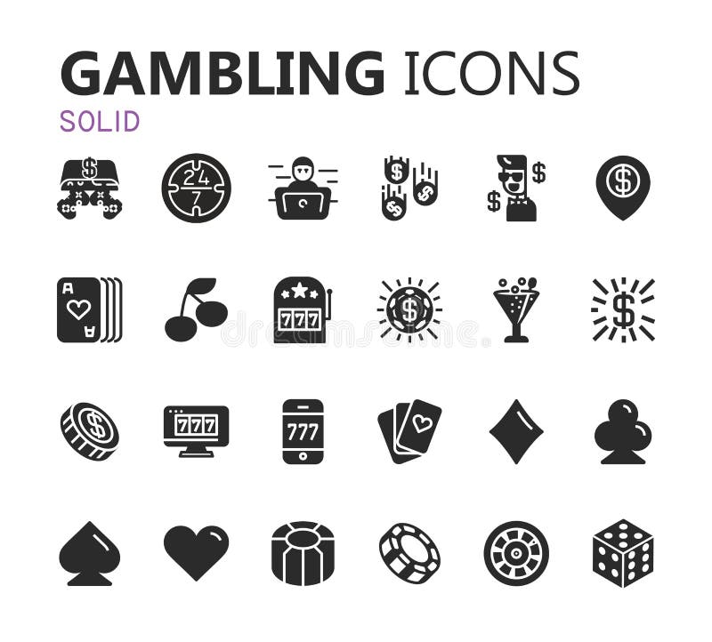 Inställda dobblerisymboler Kort och kasino, pokerlek också vektor för coreldrawillustration royaltyfri illustrationer Inställda dobblerisymboler Kort och kasino, pokerlek också vektor för coreldrawillustration royaltyfri illustrationer