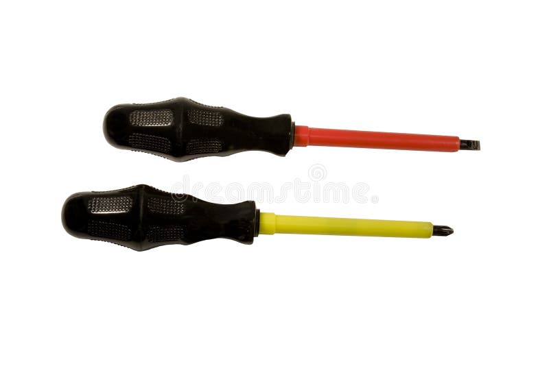 Insulated Electrical Screwdrivers Stock Image Image of turn, tool