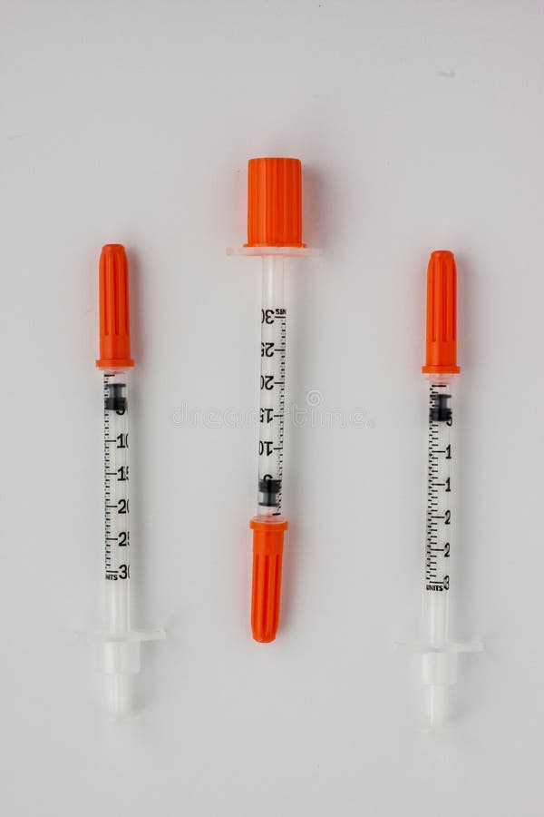 Insulin syringe stock image. Image of syringe, plunger 113236343