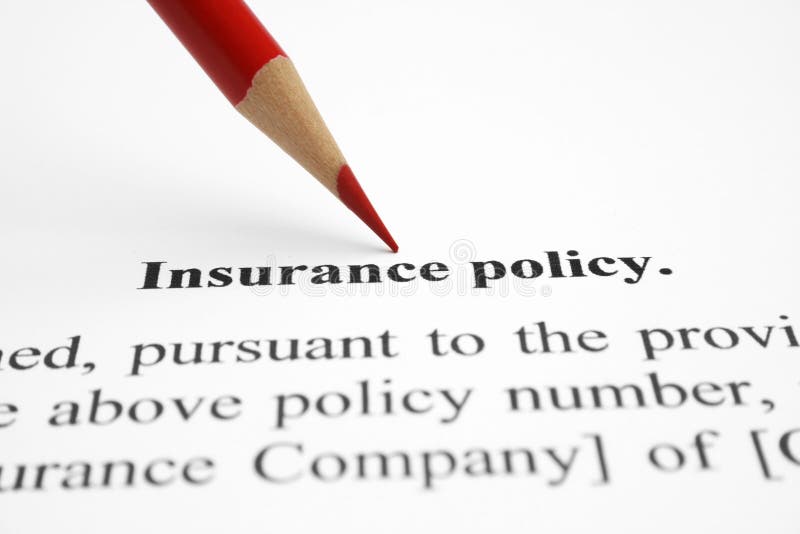 Car Insurance Policy stock photo. Image of home, automobile 6516208