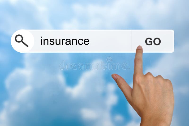 Insurance button on search toolbar. Insurance button on search toolbar