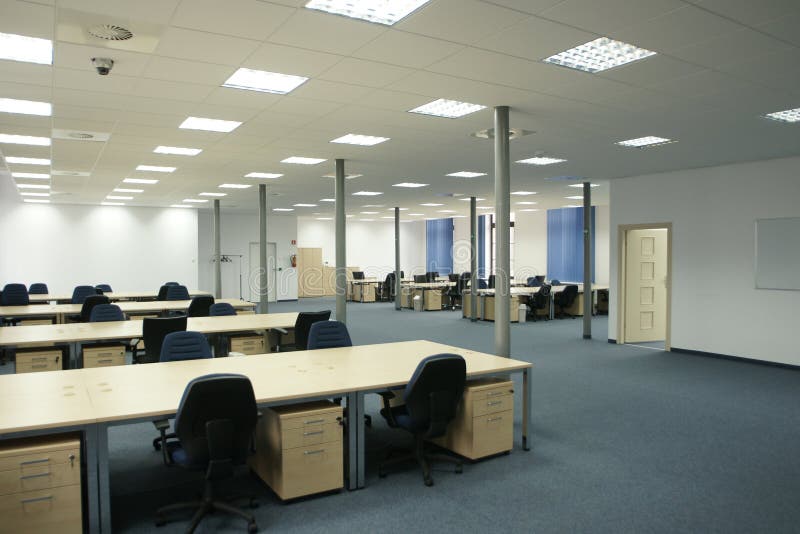 Interieur De Bureau Bureau Vide Moderne De L Espace Ouvert Photo Stock Image Du Espace Bureau 14369614