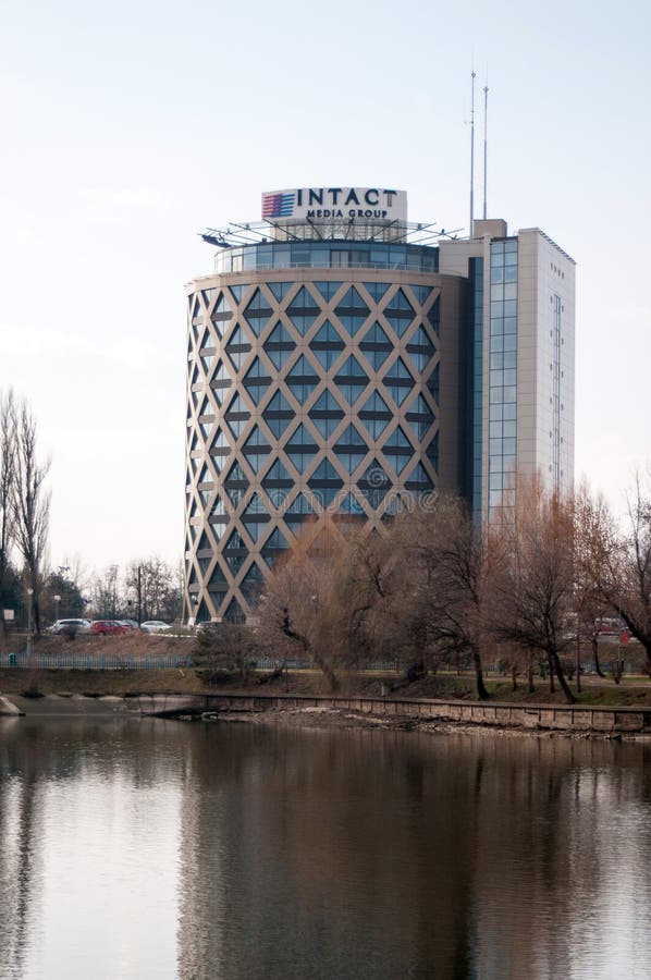 Intact media group building stock photography