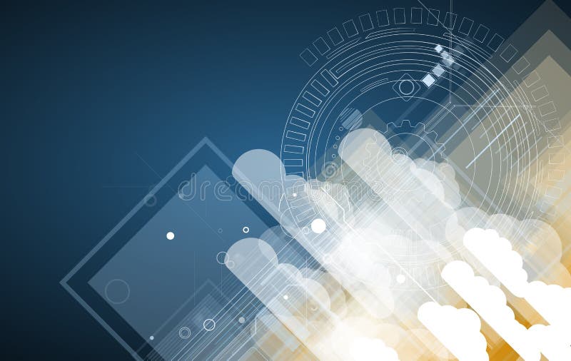 Integraci technologia z naturą, niebo Najlepszy pomysły dla biznesu ilustracji Integraci technologia z naturą, niebo Najlepszy pomysły dla biznesu ilustracji