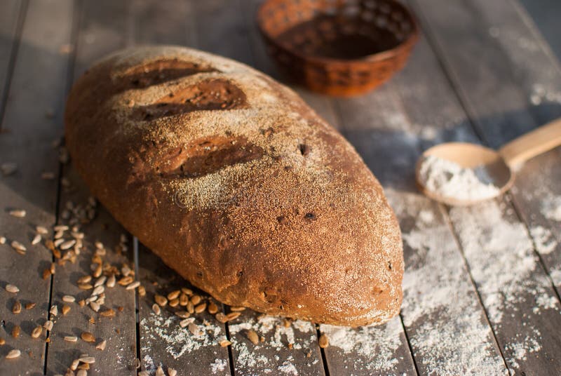 Integral bread stock image. Image of fresh, rustic, tasty 63750007